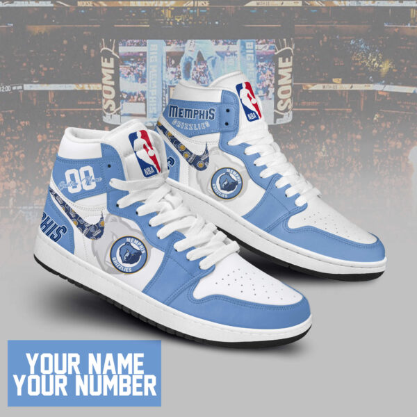 Tubopro Memphis Grizzlies AJ1 High Sneakers Shoes For Men And Women