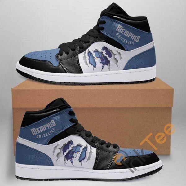 Tubopro Memphis Grizzlies NBA AJ1 High Sneakers Shoes For Men And Women