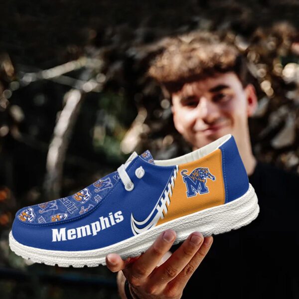 Tubopro Memphis Tigers Hey Dude Shoes For Men And Women - Image 3