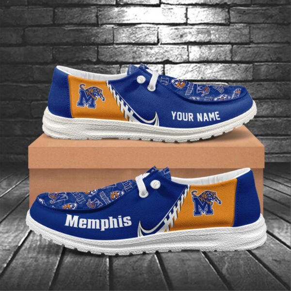 Tubopro Memphis Tigers Hey Dude Shoes For Men And Women - Image 5