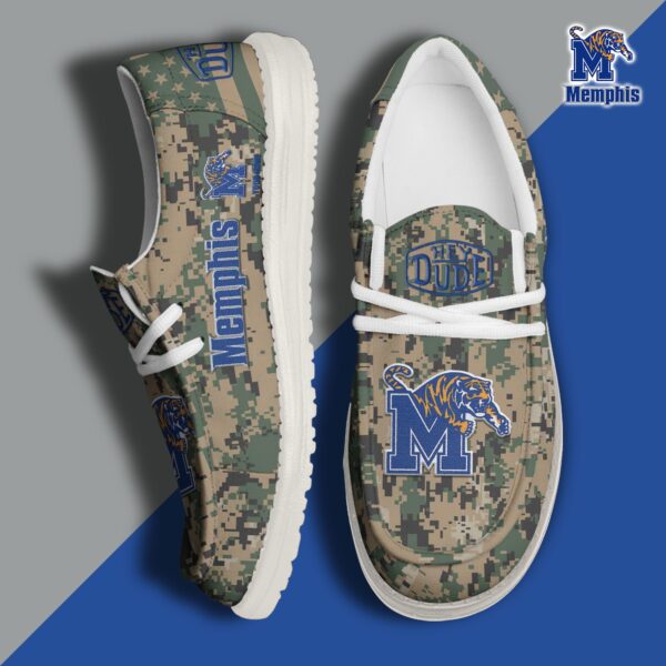 Tubopro Memphis Tigers Personalized Hey Dude Shoes For Men And Women