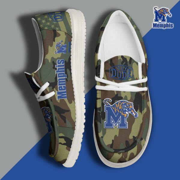 Tubopro Memphis Tigers Personalized Hey Dude Shoes For Men And Women