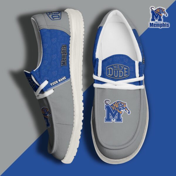 Tubopro Memphis Tigers Personalized Hey Dude Shoes For Men And Women