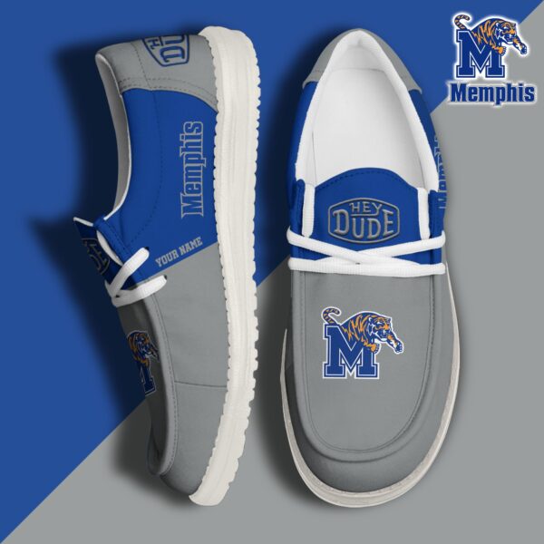 Tubopro Memphis Tigers Personalized Hey Dude Shoes For Men And Women