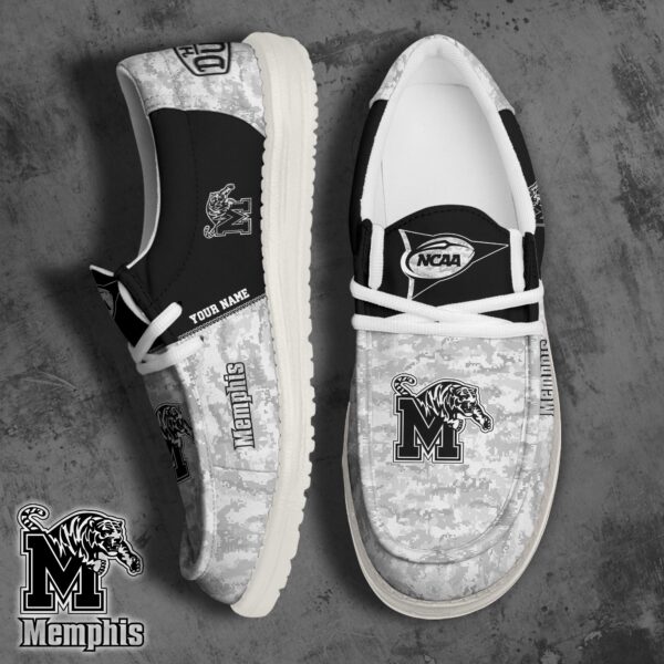 Tubopro Memphis Tigers Personalized Hey Dude Shoes For Men And Women