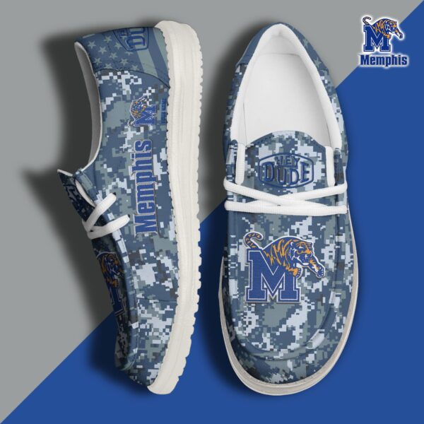 Tubopro Memphis Tigers Personalized Hey Dude Shoes For Men And Women