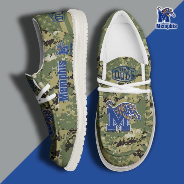 Tubopro Memphis Tigers Personalized Hey Dude Shoes For Men And Women