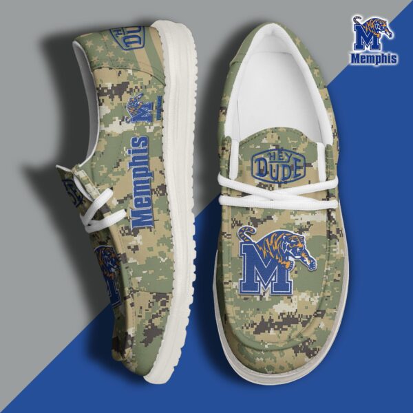 Tubopro Memphis Tigers Personalized Hey Dude Shoes For Men And Women