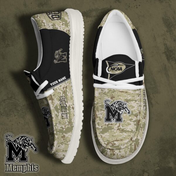 Tubopro Memphis Tigers Personalized Hey Dude Shoes For Men And Women