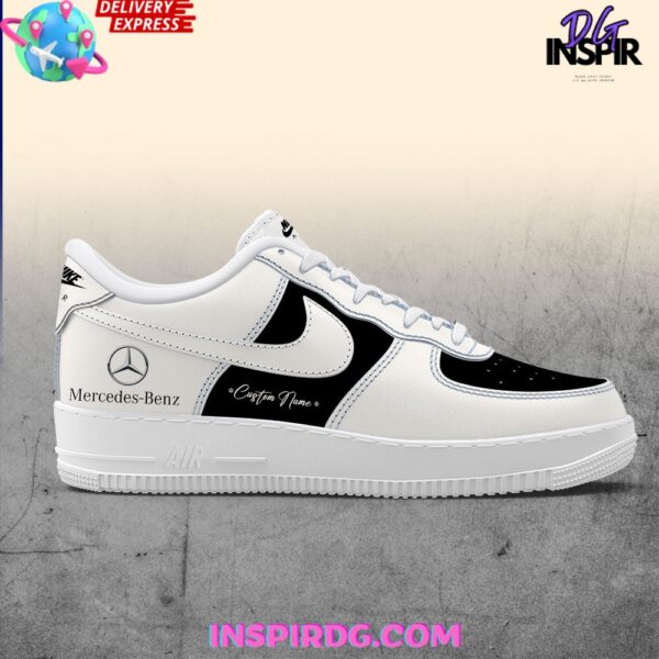 Tubopro Mercedes Benz Air Low-Top Sneakers Shoes For Men And Women - Image 2