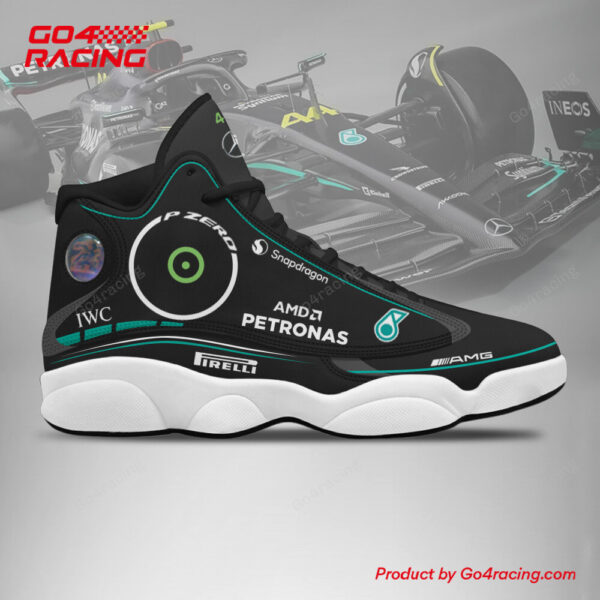 Tubopro Mercedes Petronas AJ13 Sneakers Shoes For Men And Women - Image 3