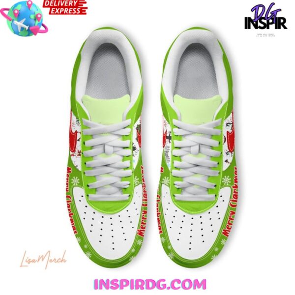 Tubopro Merry Clarkmas Christmas Vacation Air Low-Top Sneakers Shoes For Men And Women - Image 3
