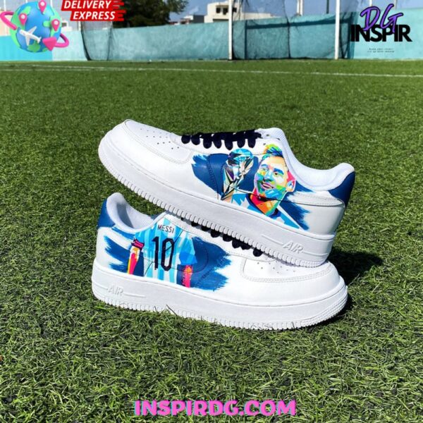 Tubopro Messi Air Low-Top Sneakers Shoes For Men And Women - Image 4