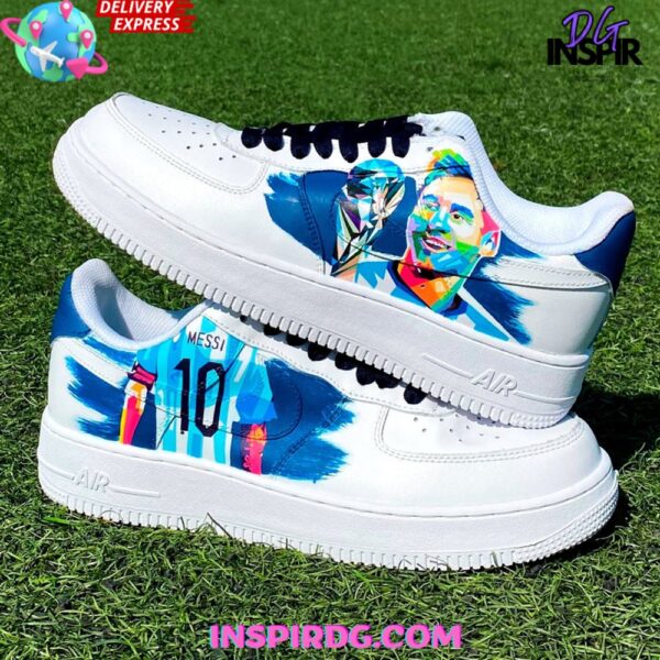 Tubopro Messi Air Low-Top Sneakers Shoes For Men And Women - Image 2