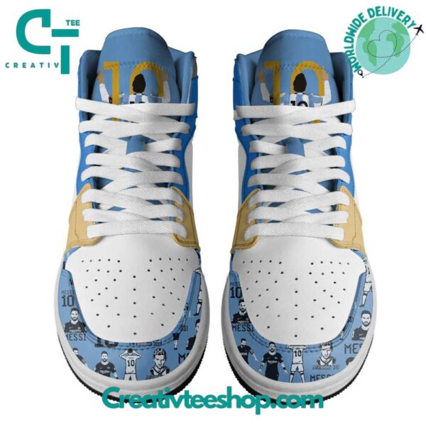 Tubopro Messi AJ1 High Sneakers Shoes For Men And Women - Image 3