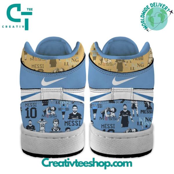 Tubopro Messi AJ1 High Sneakers Shoes For Men And Women - Image 4