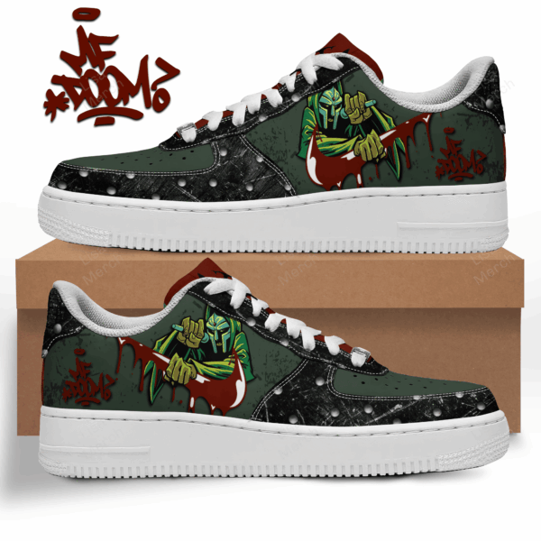 Tubopro MF Doom Air Low-Top Sneakers Shoes For Men And Women - Image 5