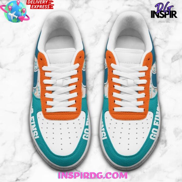 Tubopro Miami Dolphins Air Low-Top Sneakers Shoes For Men And Women - Image 4