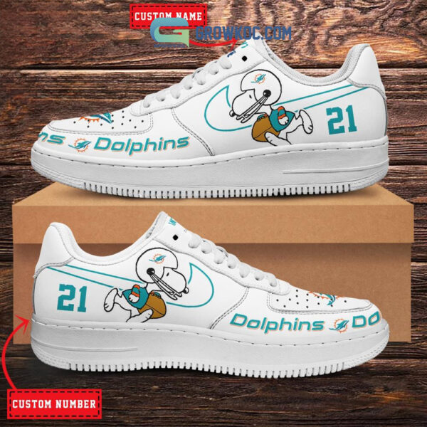 Tubopro Miami Dolphins Air Low-Top Sneakers Shoes For Men And Women - Image 2
