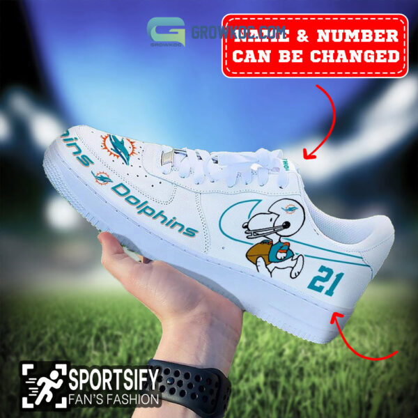 Tubopro Miami Dolphins Air Low-Top Sneakers Shoes For Men And Women