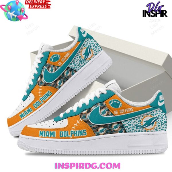 Tubopro Miami Dolphins Air Low-Top Sneakers Shoes For Men And Women - Image 2