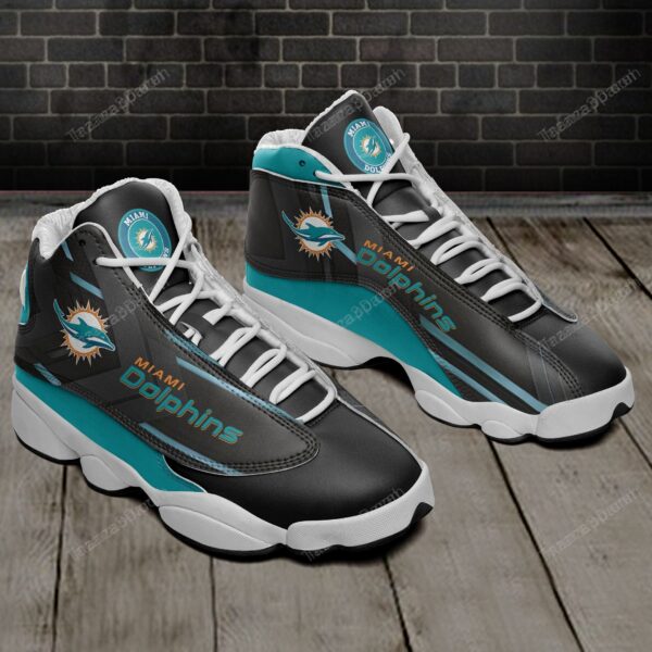 Tubopro Miami Dolphins AJ13 Sneakers Shoes For Men And Women