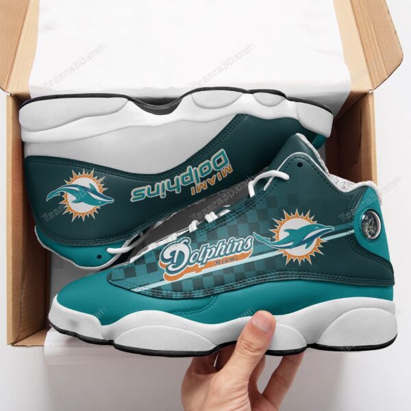 Tubopro Miami Dolphins AJ13 Sneakers Shoes For Men And Women