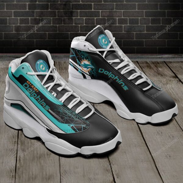 Tubopro Miami Dolphins AJ13 Sneakers Shoes For Men And Women
