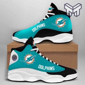 Tubopro Miami Dolphins AJ13 Sneakers Shoes For Men And Women