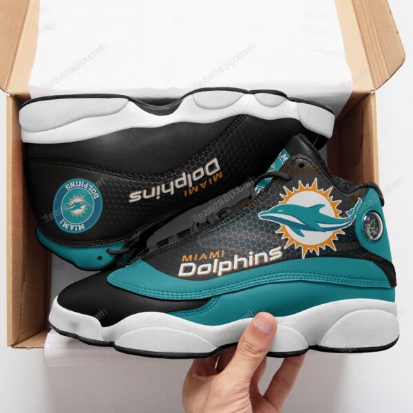 Tubopro Miami Dolphins AJ13 Sneakers Shoes For Men And Women