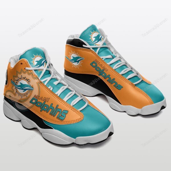 Tubopro Miami Dolphins AJ13 Sneakers Shoes For Men And Women