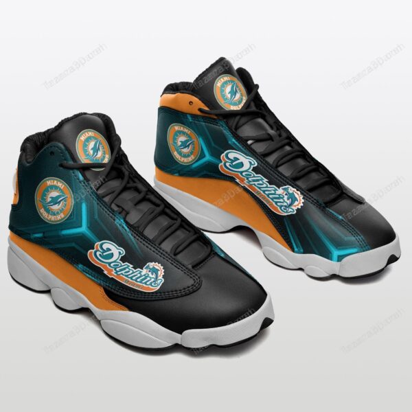 Tubopro Miami Dolphins AJ13 Sneakers Shoes For Men And Women