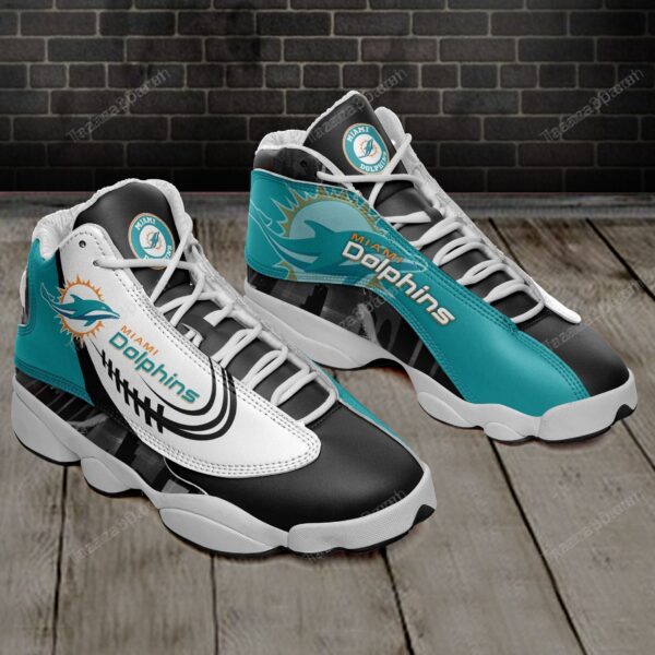 Tubopro Miami Dolphins AJ13 Sneakers Shoes For Men And Women