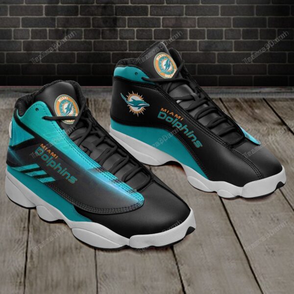Tubopro Miami Dolphins AJ13 Sneakers Shoes For Men And Women