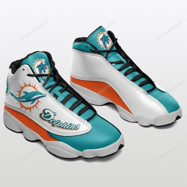 Tubopro Miami Dolphins AJ13 Sneakers Shoes For Men And Women