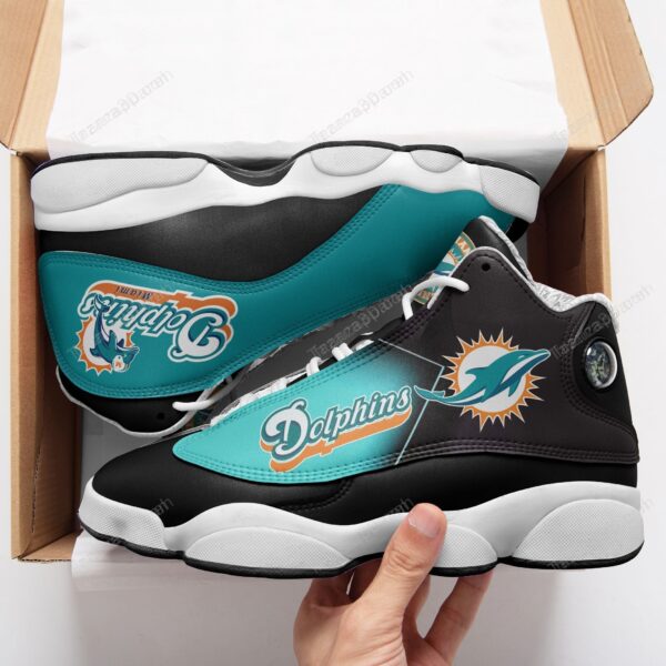 Tubopro Miami Dolphins AJ13 Sneakers Shoes For Men And Women