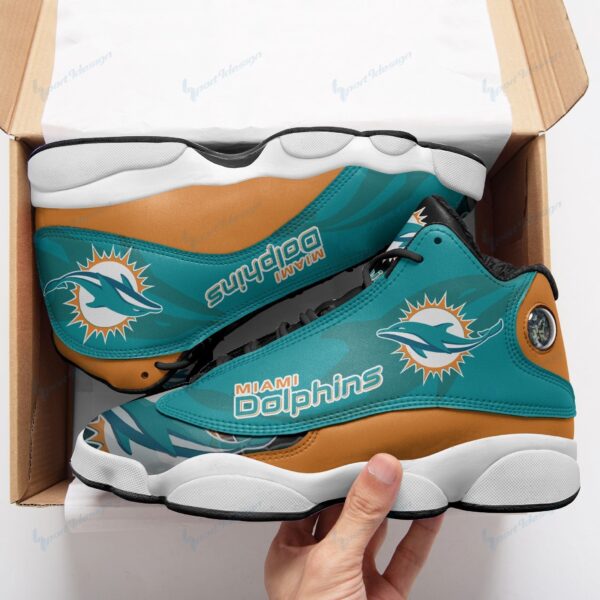 Tubopro Miami Dolphins AJ13 Sneakers Shoes For Men And Women