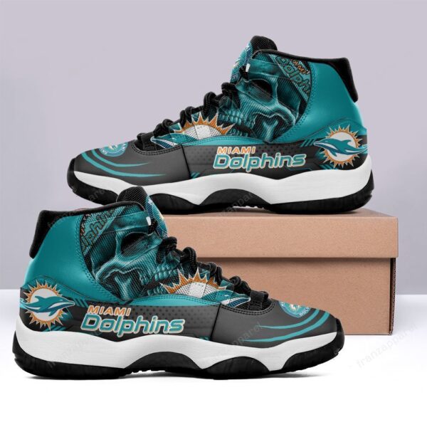 Tubopro Miami Dolphins AJ13 Sneakers Shoes For Men And Women