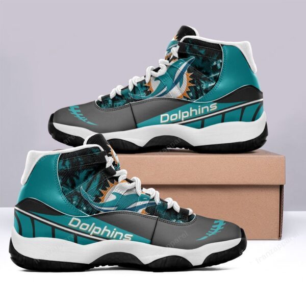 Tubopro Miami Dolphins AJ13 Sneakers Shoes For Men And Women