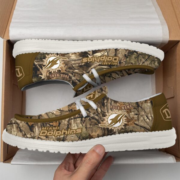Tubopro Miami Dolphins Hey Dude Shoes For Men And Women - Image 3