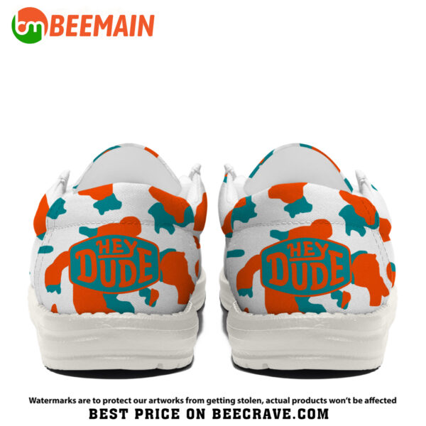 Tubopro Miami Dolphins Hey Dude Shoes For Men And Women - Image 3