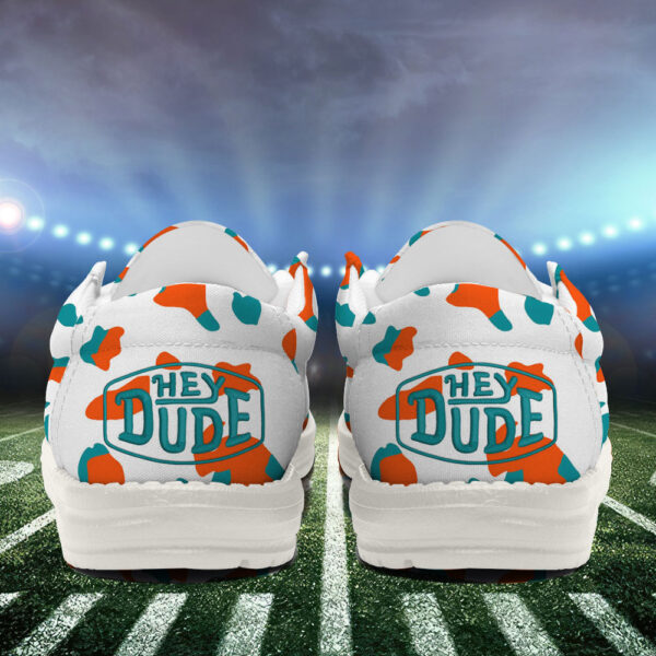 Tubopro Miami Dolphins Hey Dude Shoes For Men And Women Ver2 - Image 5