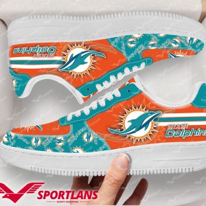 Tubopro Miami Dolphins NFL Air Low-Top Sneakers Shoes For Men And Women