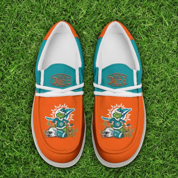 Tubopro Miami Dolphins Personalized Hey Dude Shoes For Men And Women - Image 5