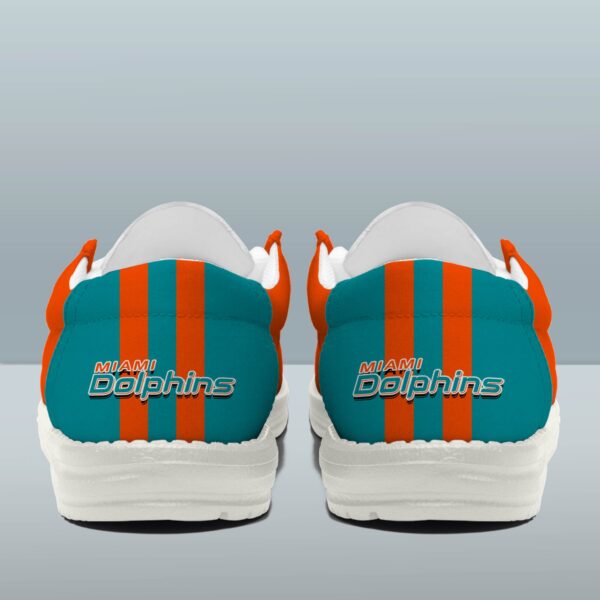 Tubopro Miami Dolphins Personalized Hey Dude Shoes For Men And Women - Image 4