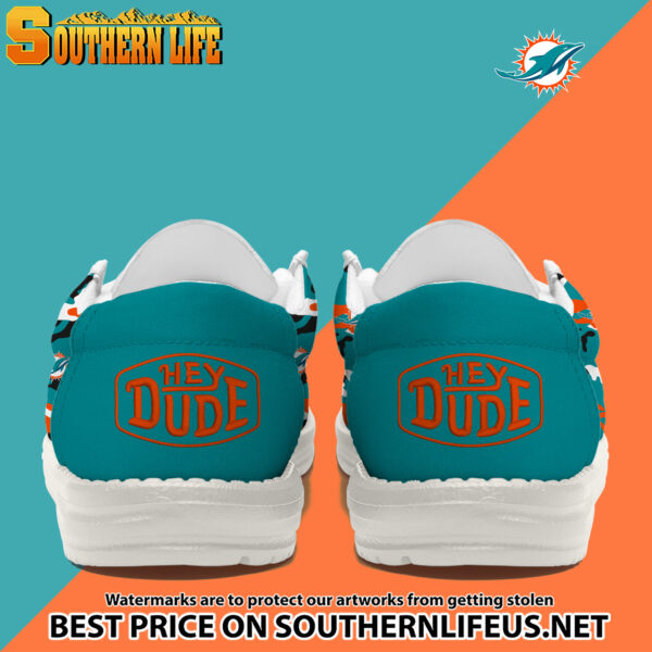 Tubopro Miami Dolphins Personalized Hey Dude Shoes For Men And Women - Image 3