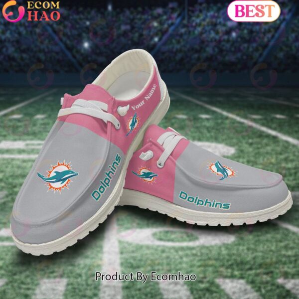 Tubopro Miami Dolphins Personalized Hey Dude Shoes For Men And Women