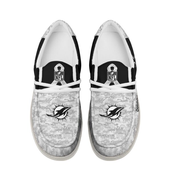 Tubopro Miami Dolphins Personalized Hey Dude Shoes For Men And Women - Image 4