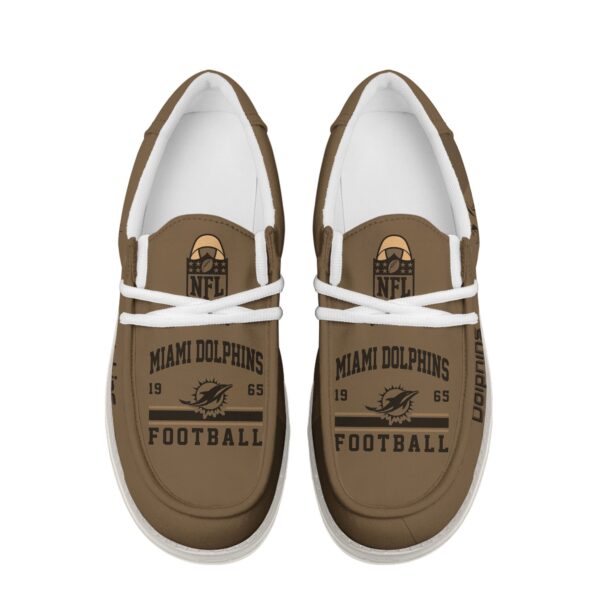 Tubopro Miami Dolphins Personalized Hey Dude Shoes For Men And Women - Image 4