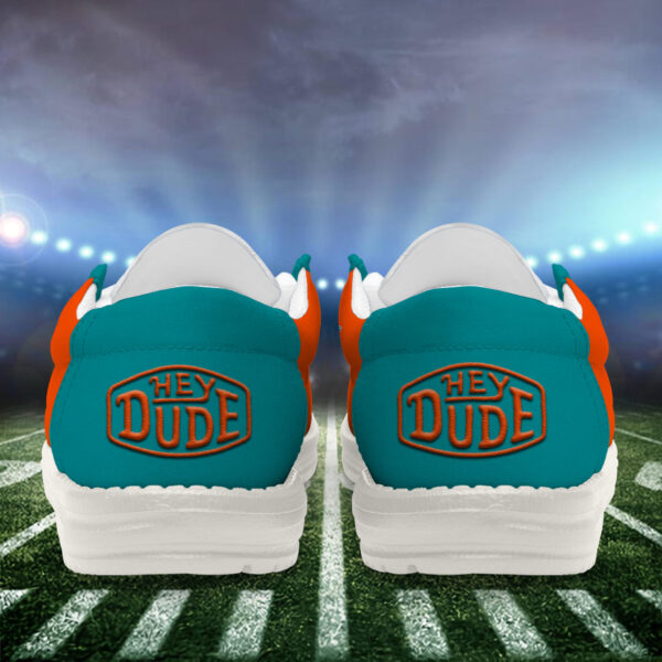 Tubopro Miami Dolphins Personalized Hey Dude Shoes For Men And Women - Image 5